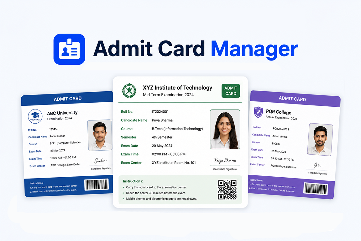 Admit Card Downloader