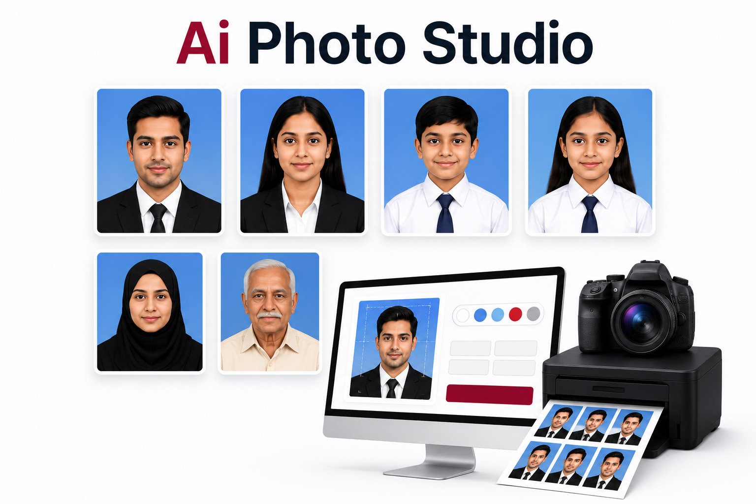 AI Passport Photo Lab