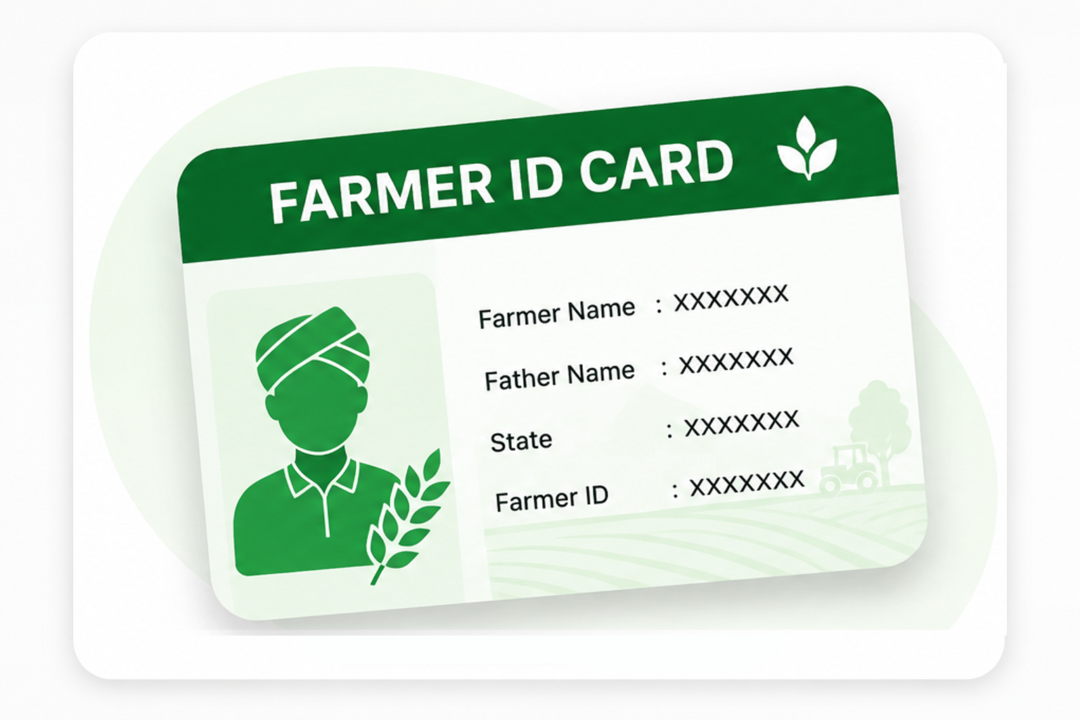 Farmer ID Card Print