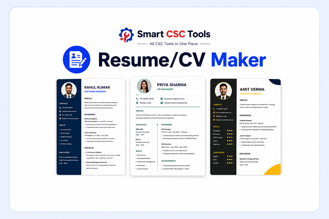 Resume CV Maker